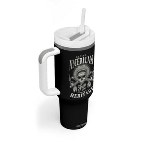 Native American Free Soul Ancient Heritage Tumbler With Handle Vintage Indian American Chief TS11 Print Your Wear
