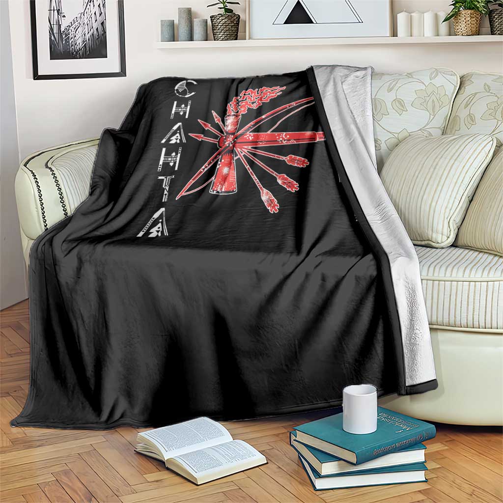 Chahta Yakni Tribe Throw Blanket Native American Indian Choctaw Nation Culture TS11 Print Your Wear