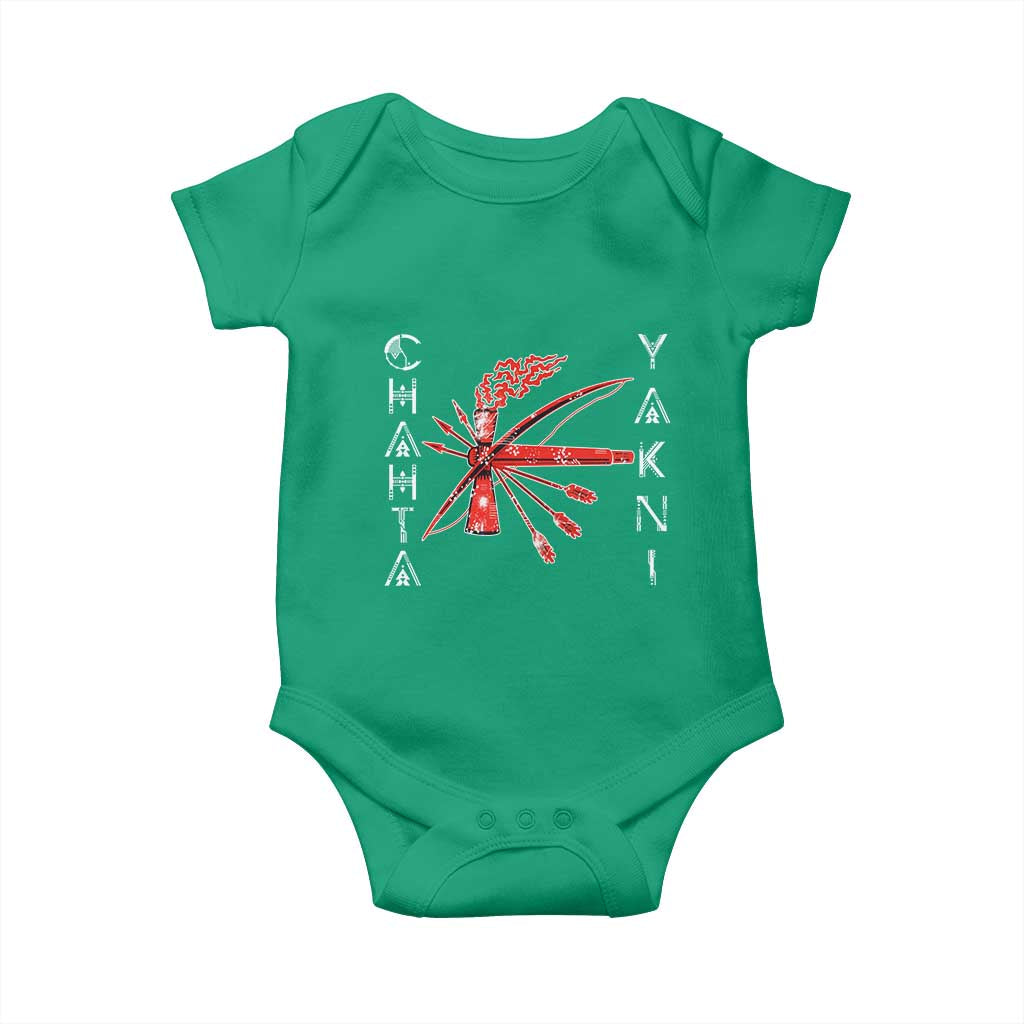 Chahta Yakni Tribe Baby Onesie Native American Indian Choctaw Nation Culture TS11 Irish Green Print Your Wear