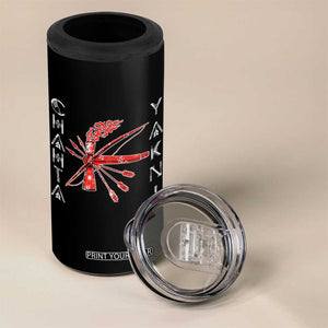 Chahta Yakni Tribe 4 in 1 Can Cooler Tumbler Native American Indian Choctaw Nation Culture TS11 Print Your Wear