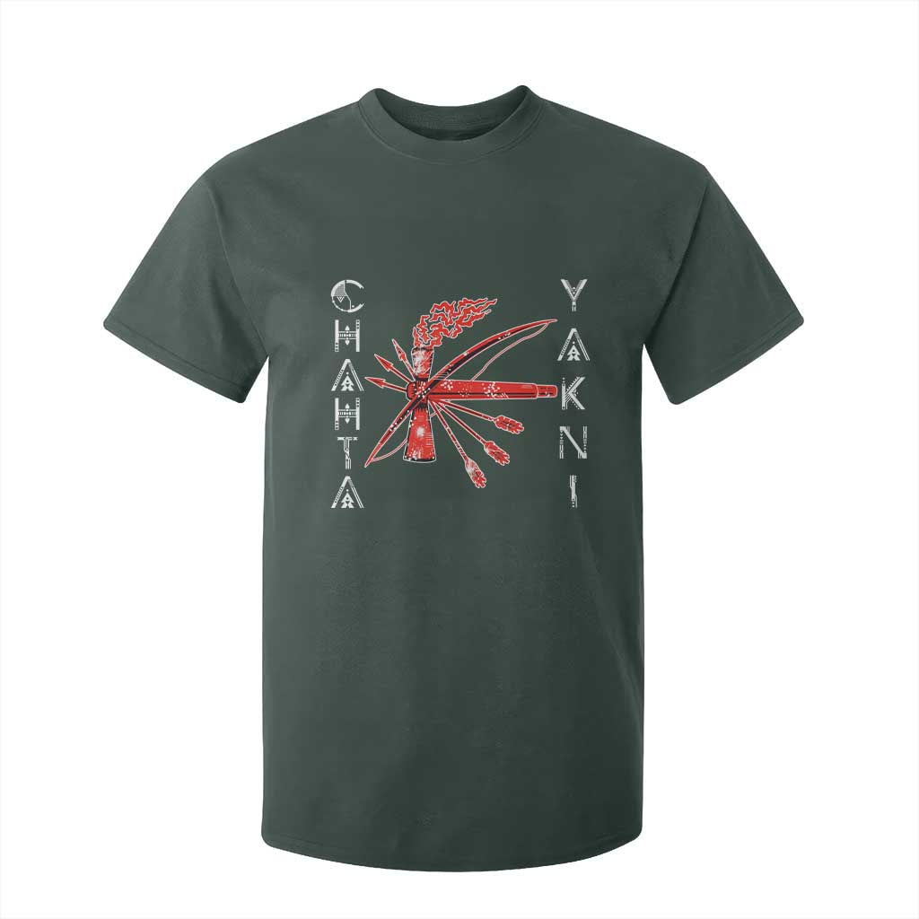Chahta Yakni Tribe T Shirt For Kid Native American Indian Choctaw Nation Culture TS11 Dark Forest Green Print Your Wear