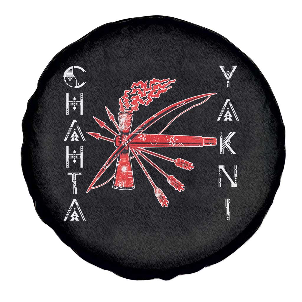 Chahta Yakni Tribe Spare Tire Cover Native American Indian Choctaw Nation Culture TS11 Print Your Wear