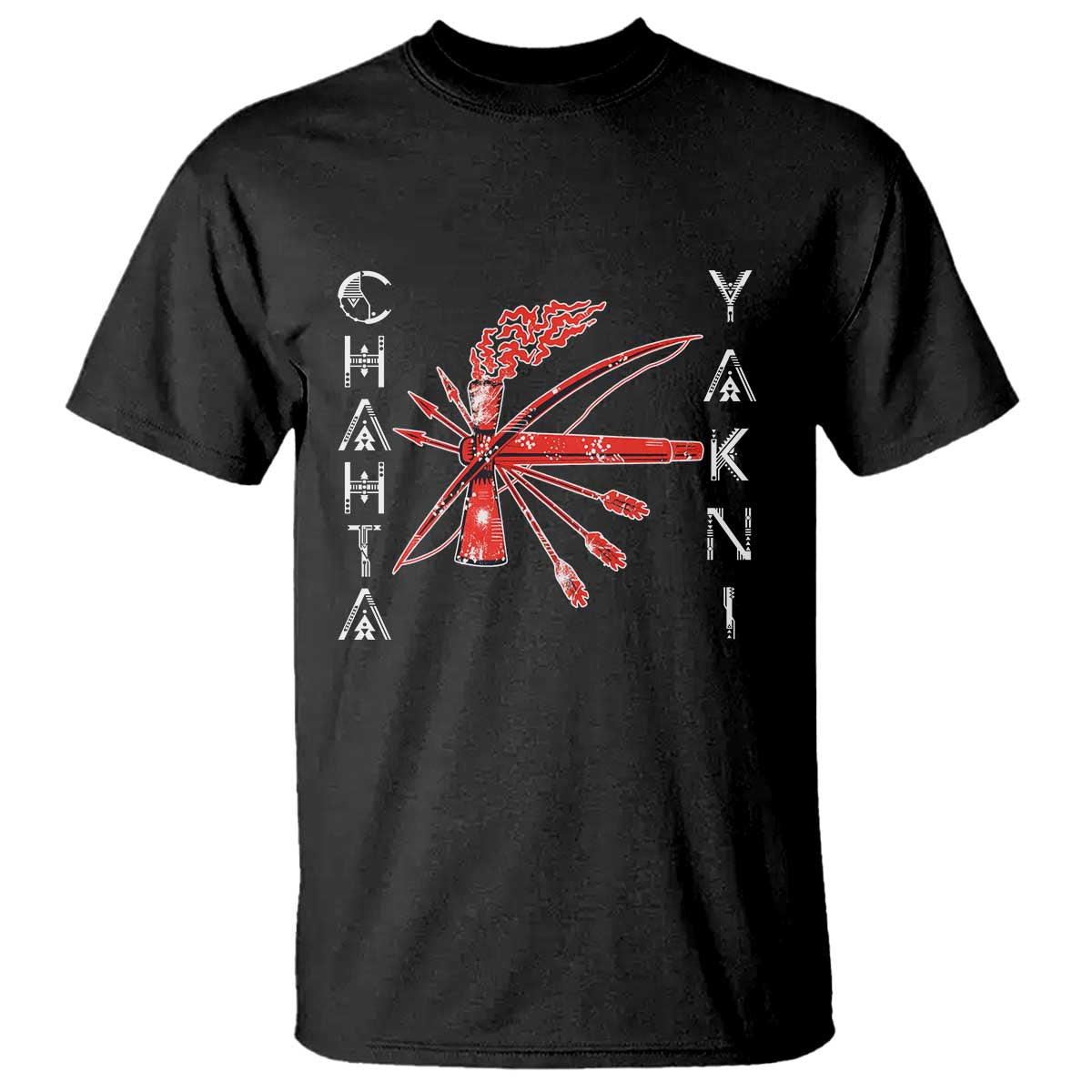 Chahta Yakni Tribe T Shirt Native American Indian Choctaw Nation Culture TS11 Black Print Your Wear