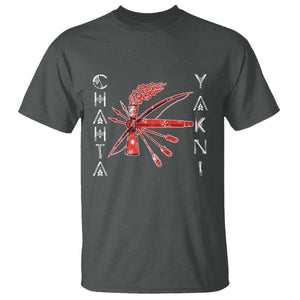 Chahta Yakni Tribe T Shirt Native American Indian Choctaw Nation Culture TS11 Dark Heather Print Your Wear