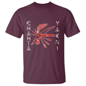 Chahta Yakni Tribe T Shirt Native American Indian Choctaw Nation Culture TS11 Maroon Print Your Wear