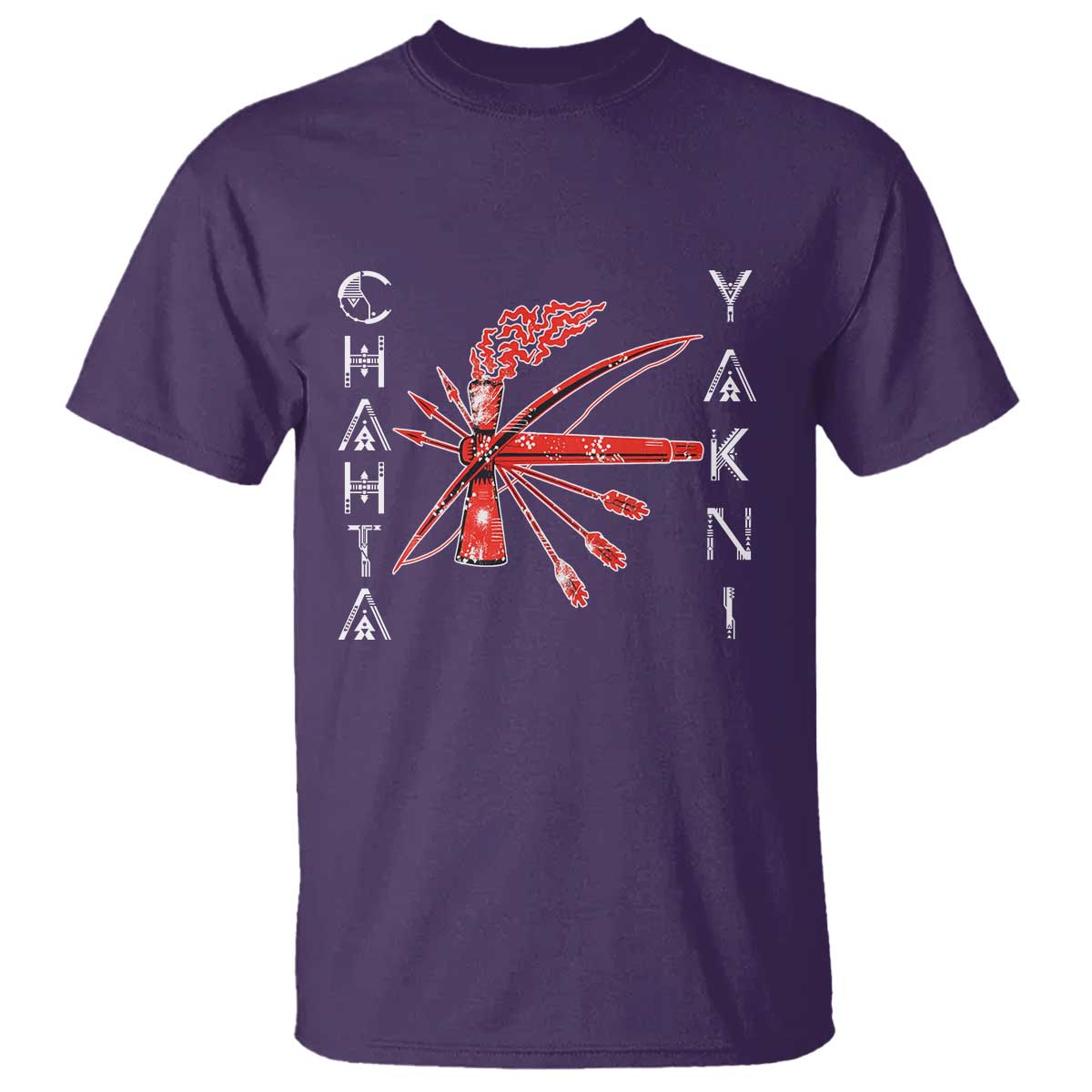 Chahta Yakni Tribe T Shirt Native American Indian Choctaw Nation Culture TS11 Purple Print Your Wear