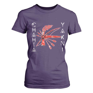 Chahta Yakni Tribe T Shirt For Women Native American Indian Choctaw Nation Culture TS11 Purple Print Your Wear