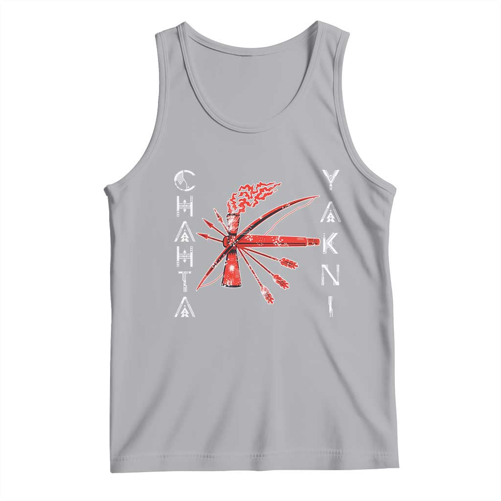 Chahta Yakni Tribe Tank Top Native American Indian Choctaw Nation Culture TS11 Athletic Heather Print Your Wear