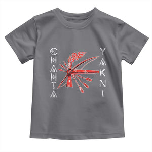 Chahta Yakni Tribe Toddler T Shirt Native American Indian Choctaw Nation Culture TS11 Charcoal Print Your Wear