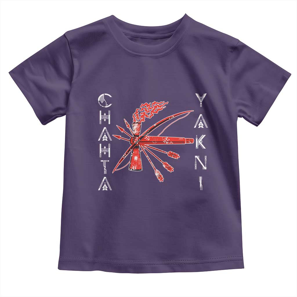 Chahta Yakni Tribe Toddler T Shirt Native American Indian Choctaw Nation Culture TS11 Purple Print Your Wear