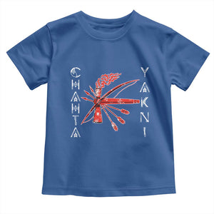 Chahta Yakni Tribe Toddler T Shirt Native American Indian Choctaw Nation Culture TS11 Royal Blue Print Your Wear