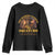 Funny The Burrito Bandito El Squatcho Youth Sweatshirt Western Poncho Mexican Bigfoot TS11 Black Print Your Wear