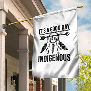 Native American Its A Good Day To Be Indigenous Garden Flag Dreamcatcher Feathers TS11 Print Your Wear
