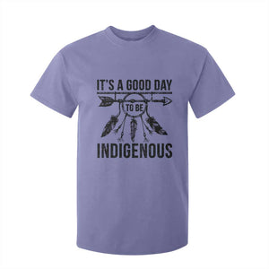Native American Its A Good Day To Be Indigenous T Shirt For Kid Dreamcatcher Feathers TS11 Violet Print Your Wear