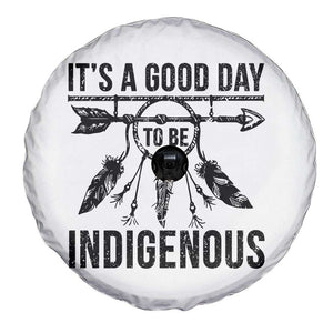 Native American Its A Good Day To Be Indigenous Spare Tire Cover Dreamcatcher Feathers TS11 Print Your Wear
