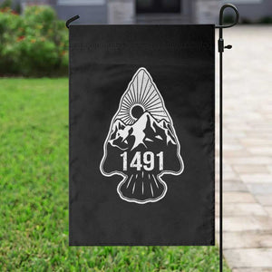 Proud Native American 1491 Pre Columbus Indigenous Arrowhead Garden Flag TS11 Print Your Wear