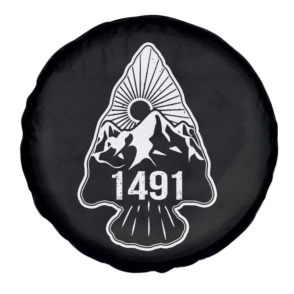 Proud Native American 1491 Pre Columbus Indigenous Arrowhead Spare Tire Cover TS11 Print Your Wear