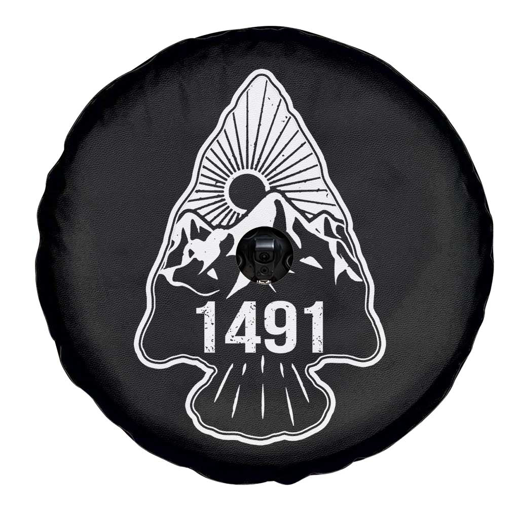 Proud Native American 1491 Pre Columbus Indigenous Arrowhead Spare Tire Cover TS11 Print Your Wear