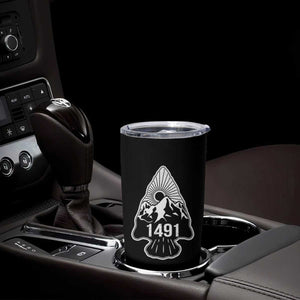 Proud Native American 1491 Pre Columbus Indigenous Arrowhead Tumbler Cup TS11 Print Your Wear