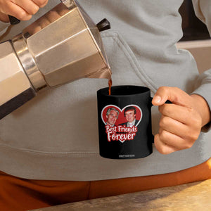 Funny Trump Best Friend Forever Coffee Mug Humor Political Coquette Lace Heart TS11 Print Your Wear