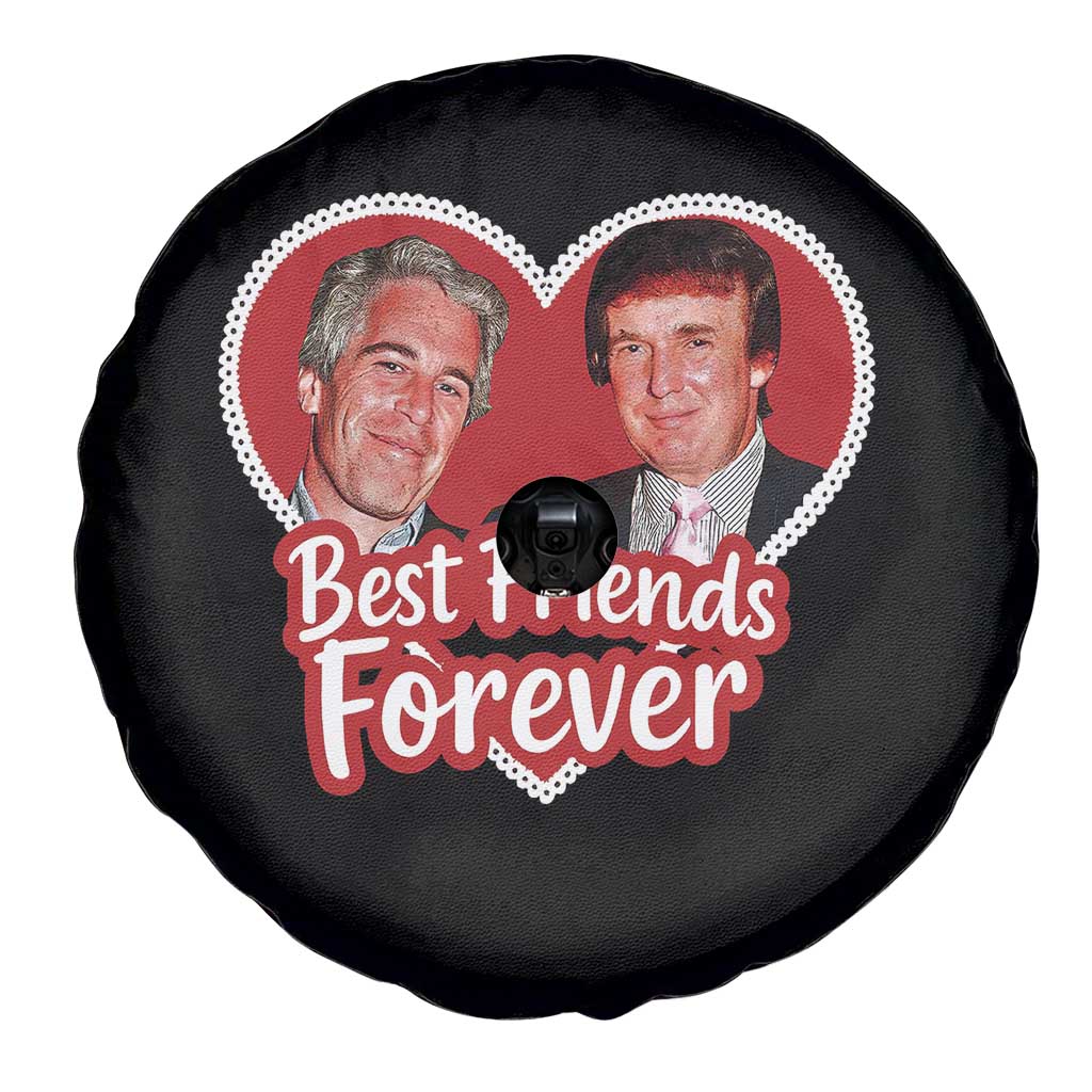 Funny Trump Best Friend Forever Spare Tire Cover Humor Political Coquette Lace Heart TS11 Print Your Wear