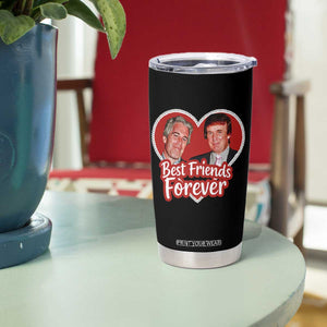 Funny Trump Best Friend Forever Tumbler Cup Humor Political Coquette Lace Heart TS11 Print Your Wear