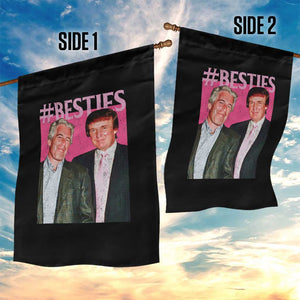 Funny Trump Bestie Garden Flag Humor Political 2025 TS11 Print Your Wear