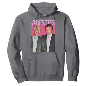 Funny Trump Bestie Hoodie Humor Political 2025 TS11 Charcoal Print Your Wear