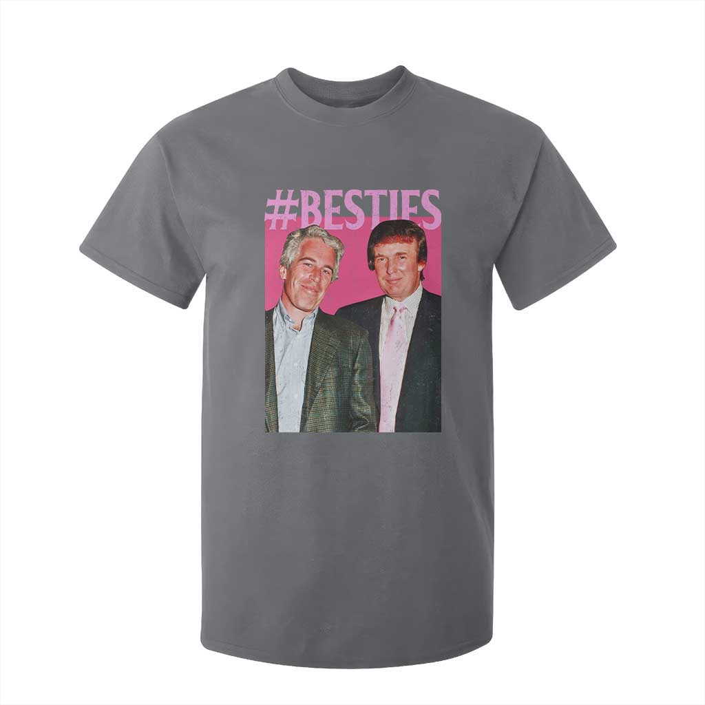 Funny Trump Bestie T Shirt For Kid Humor Political 2025 TS11 Charcoal Print Your Wear