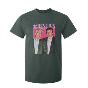 Funny Trump Bestie T Shirt For Kid Humor Political 2025 TS11 Dark Forest Green Print Your Wear