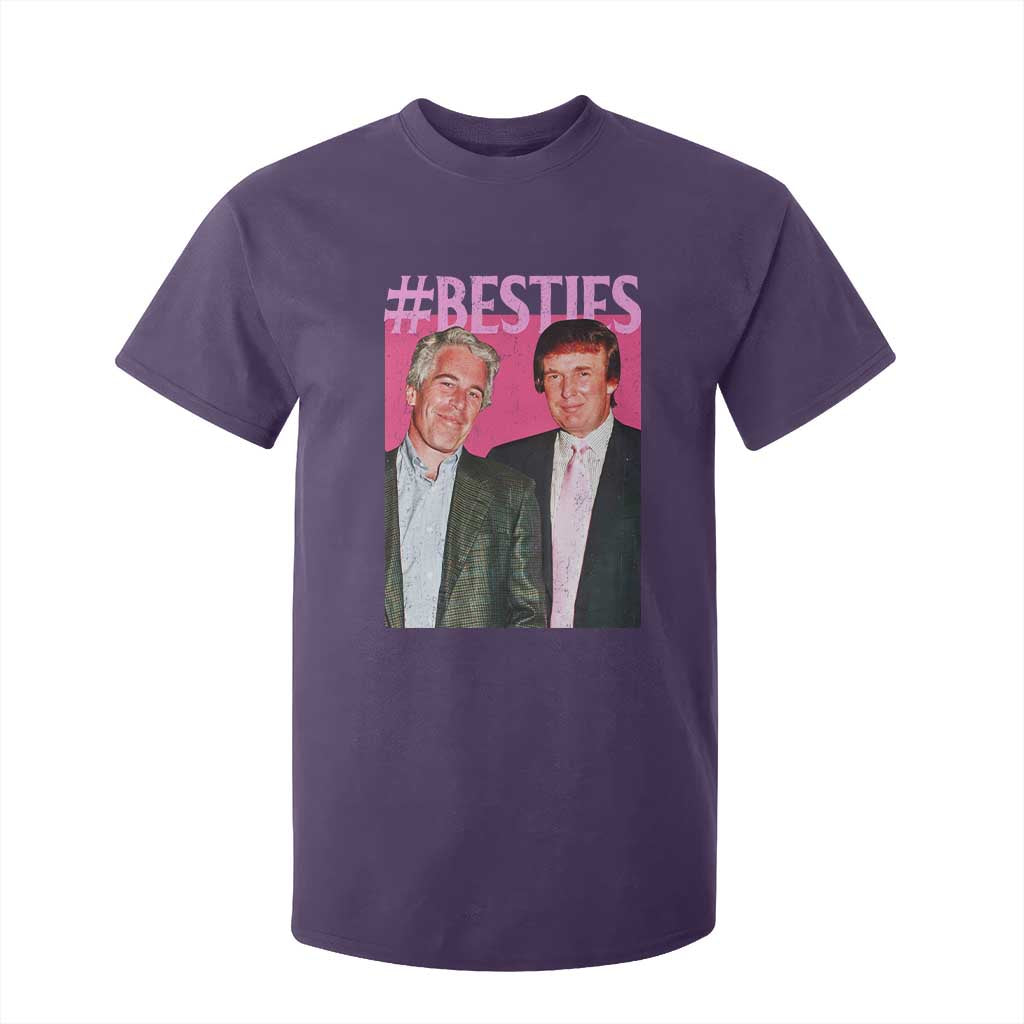 Funny Trump Bestie T Shirt For Kid Humor Political 2025 TS11 Purple Print Your Wear