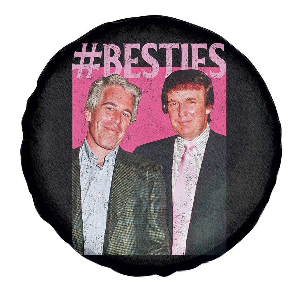 Funny Trump Bestie Spare Tire Cover Humor Political 2025 TS11 Print Your Wear