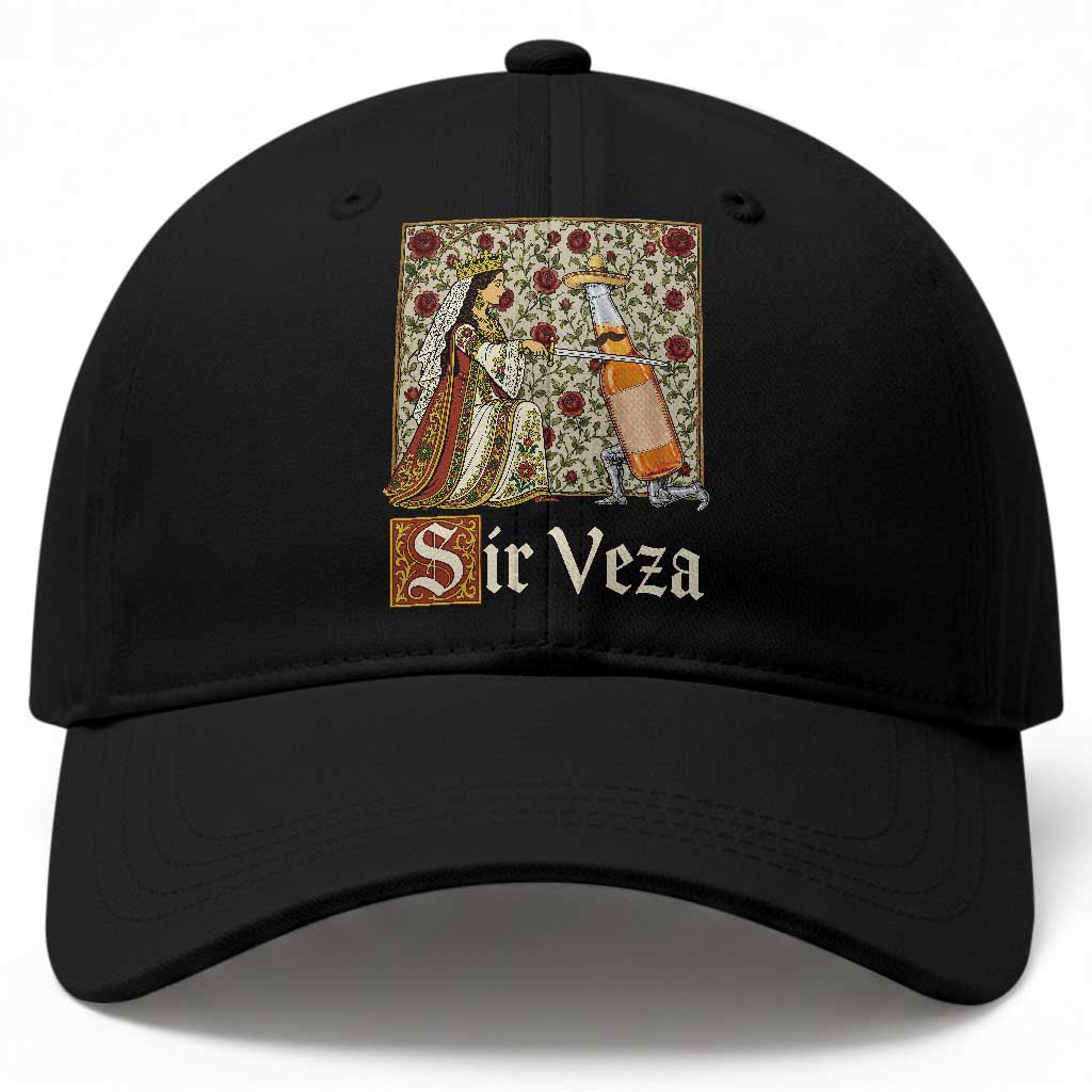 Sir Veza Beer Medieval Knight Pun Sombrero Cinco De Mayo Baseball Cap TS11 Print Your Wear