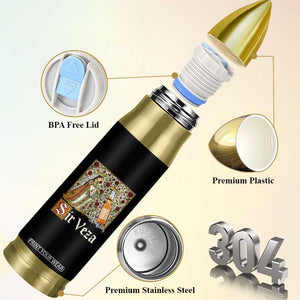 Sir Veza Beer Medieval Knight Pun Sombrero Cinco De Mayo Bullet Tumbler