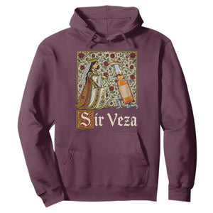 Sir Veza Beer Medieval Knight Pun Sombrero Cinco De Mayo Hoodie