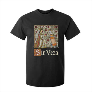 Sir Veza Beer Medieval Knight Pun Sombrero Cinco De Mayo T Shirt For Kid