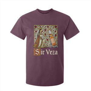 Sir Veza Beer Medieval Knight Pun Sombrero Cinco De Mayo T Shirt For Kid