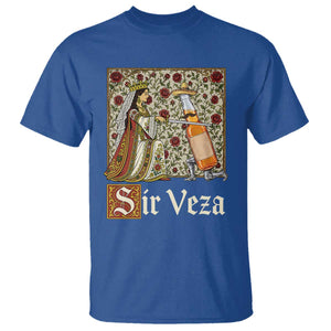 Sir Veza Beer Medieval Knight Pun Sombrero Cinco De Mayo T Shirt
