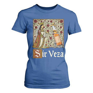 Sir Veza Beer Medieval Knight Pun Sombrero Cinco De Mayo T Shirt For Women