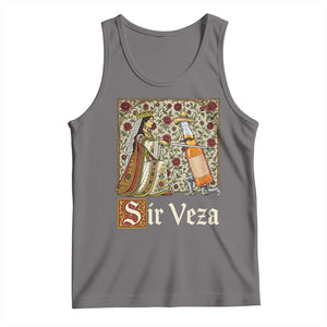 Sir Veza Beer Medieval Knight Pun Sombrero Cinco De Mayo Tank Top