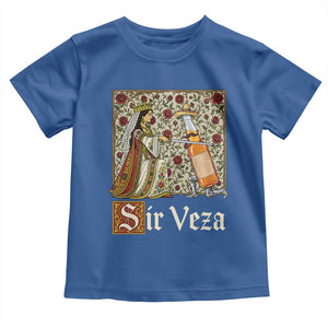 Sir Veza Beer Medieval Knight Pun Sombrero Cinco De Mayo Toddler T Shirt