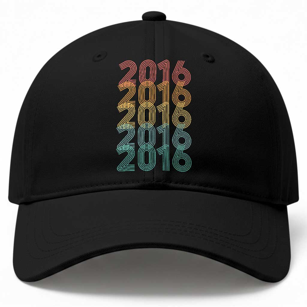 10th Birthday Baseball Cap Vintage 2016 Retro 10 Years Old Birthday TS11 Print Your Wear