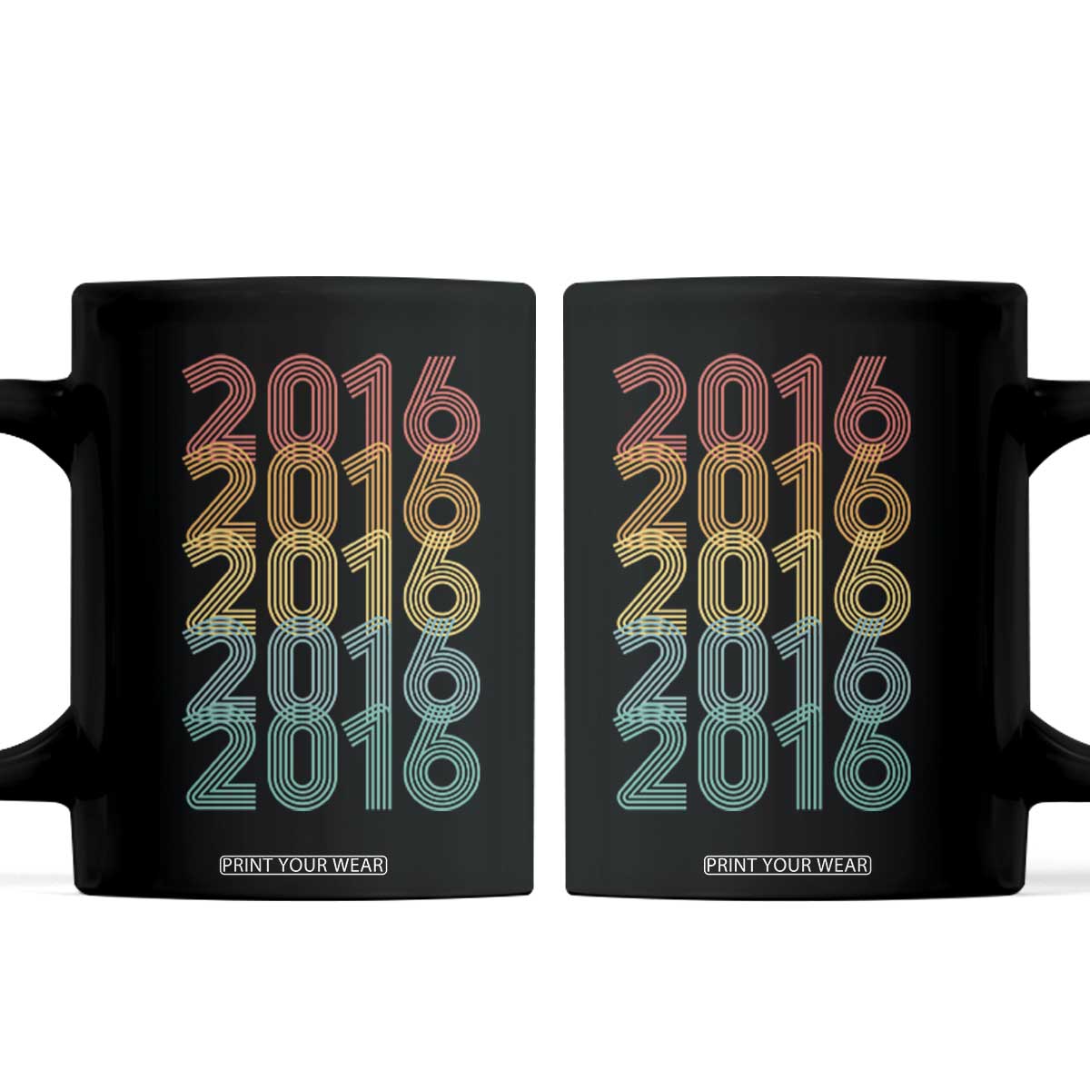 10th Birthday Coffee Mug Vintage 2016 Retro 10 Years Old Birthday