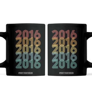 10th Birthday Coffee Mug Vintage 2016 Retro 10 Years Old Birthday