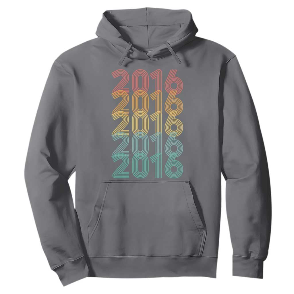 10th Birthday Hoodie Vintage 2016 Retro 10 Years Old Birthday