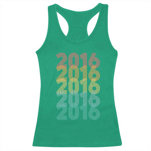10th Birthday Racerback Tank Top Vintage 2016 Retro 10 Years Old Birthday