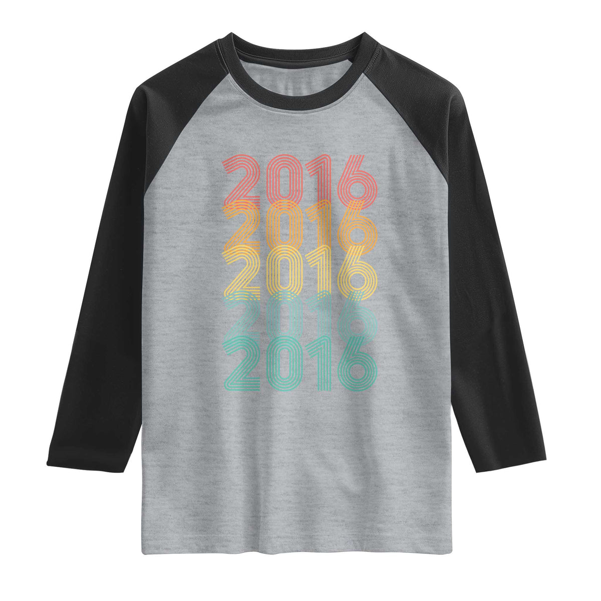 10th Birthday Raglan Shirt Vintage 2016 Retro 10 Years Old Birthday