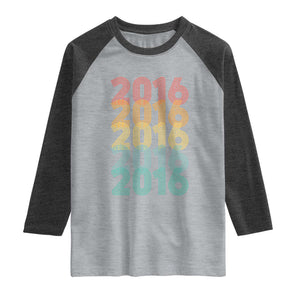 10th Birthday Raglan Shirt Vintage 2016 Retro 10 Years Old Birthday