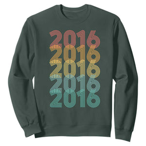 10th Birthday Sweatshirt Vintage 2016 Retro 10 Years Old Birthday