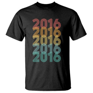 10th Birthday T Shirt Vintage 2016 Retro 10 Years Old Birthday